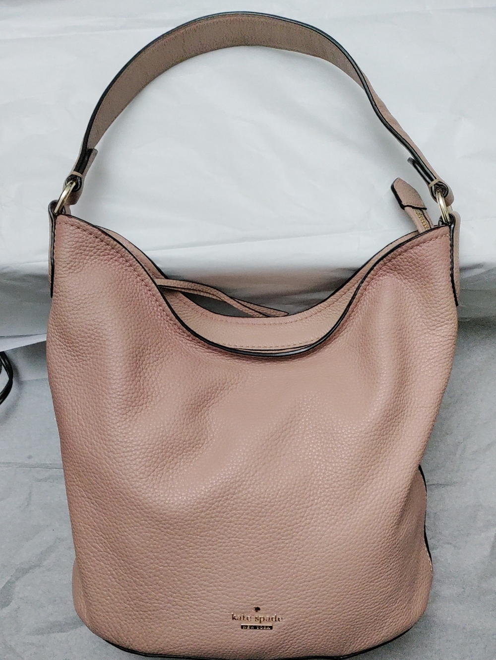 Kate Spade Pink Leather Hobo Bag